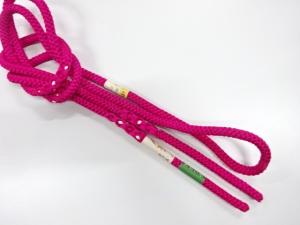 未使用品　正絹　手組帯締め